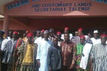 Leaders of Gbane group demand a piece of land leased in 2013 to Shaanxi Mining Ghana Ltd.