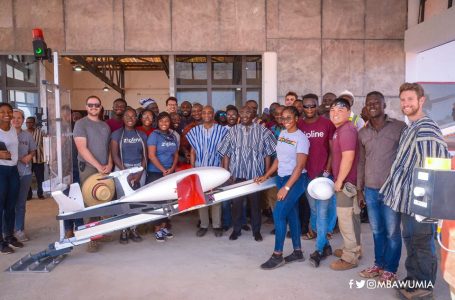 Bawumia inspects 3rd Zipline medical drone center at Kukua near Walewale