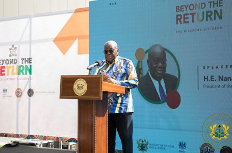 President Akufo-Addo has launched the “Beyond the Return, The Diaspora Dividend” Initiative