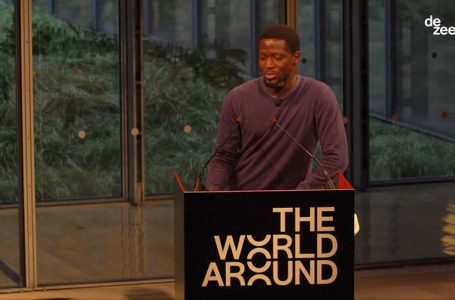 Ibrahim Mahama speaks at World Around Architecture Conference 2020