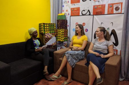 Two Dutch students share their Karimenga experience with Sanatu Zambang