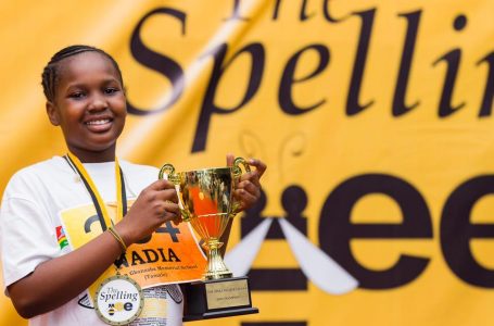 Nadia Chelpang Mashoud wins 2020 Spelling Bee competition
