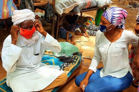 Hajia Halima Sagito Marks Mother’s Day With Donations Of Facemask To Widows, Beggers