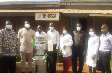 UDS Lecturer donates to the laboratory department of Tamale Central Hospital