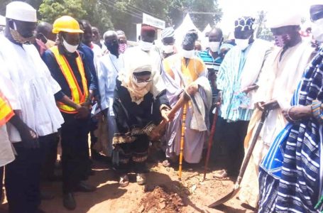 Sagnarigu MCE Cuts Sod For Road Projects