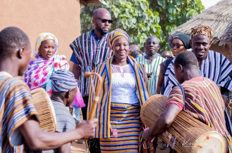 Napaga Tia Sulemana Donates Motorbikes and Sound Systems to Nanton Constituency