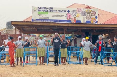 Ibrahim Mustapha IM Legacy Project knocked on the doors of  Song-Ba Empowerment Center